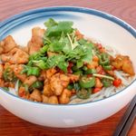 藤椒鸡丁盖码粉