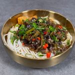 酸辣鸡杂米粉